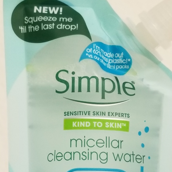 ✅1154FW 1 New Sealed Simple Micellar Cleansing Water Sensitive Skin - Picture 6 of 10